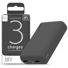Juice ECO 3 Power Bank univerzális akkumulátor töltő 10000mAh szürke power bank