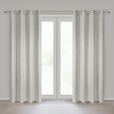  Jula2 öko stílusú sötétítő függöny Bézs 140x250 cm lakástextília