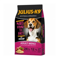 Julius-K9 ADULT HYPOALLERGENIC WildBoar&Rice 12kg kutyaeledel