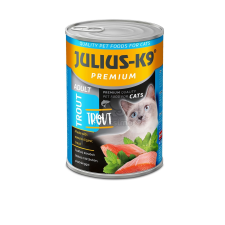  Julius-K9 Adult - Trout konzerv macskáknak 24 x 415 g macskaeledel