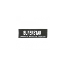 Julius-K9 B:Julius K9-SUPERSTAR felirat hámhoz kutyák részére nyakörv, póráz, hám kutyáknak