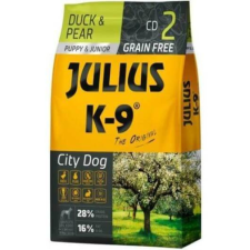  Julius-K9 GF City Dog Puppy & Junior Duck & Pear – 340 g kutyaeledel