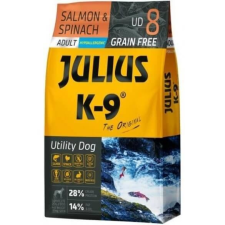 Julius-K9 GF Hypoallergenic Utility Dog Adult Salmon & Spinach 0,34kg kutyaeledel