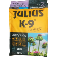Julius-K9 GF Hypoallergenic Utility Dog Puppy & Junior Lamb & Herbals 3kg kutyaeledel