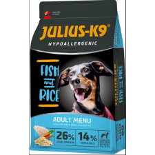 Julius-K9 Hypoallergenic Adult Fish & Rice 12kg kutyaeledel