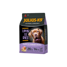 Julius K9 Hypoallergenic Lamb and Rice Puppy&Junior kutyatáp kutyaeledel