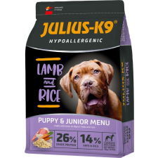 Julius-K9 Hypoallergenic Puppy & Junior Lamb & Rice 3kg kutyaeledel