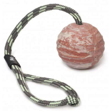 Julius-K9 IDC Ball - játék (kaucsuk labda, zsinórral) kutyák részére (Ø70mm) játék kutyáknak