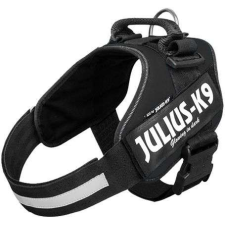 Julius-K9 IDC fekete powerhám kutyáknak (2.5-5 kg, 33-45 cm) nyakörv, póráz, hám kutyáknak