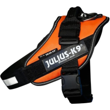 Julius-K9 IDC UV narancssárga powerhám kutyáknak (23-30 kg, 63-85 cm) nyakörv, póráz, hám kutyáknak