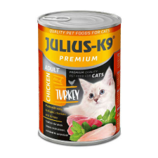Julius-K9 JULIUS K-9 CAT 415g Chicken-Turkey 313559 macskaeledel