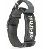 Julius-K9 Julius K-9 Color&Gray nyakörv fogóval és cserélhető felírattal, (40mm), fekete 100HA-K-2024
