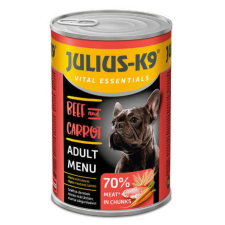Julius-K9 JULIUS K-9 konzerv kutya 1240g Marha (Beef) kutyaeledel