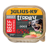JULIUS-K9 PETFOOD JULIUS-K9 Dog Terrine Adult Beef&amp;Potatoes - nedveseledel (marha,burgonya) felnőtt kutyák részére (150g)