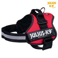  Julius K9 - Powerhám, felirattal, méret 3, 82-118cm, piros 15063 nyakörv, póráz, hám kutyáknak