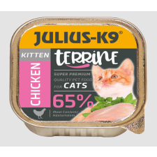 Julius K-9 | Cat Terrine | Kölyök macskáknak | Nedveseledel | Csirke - 100 g macskaeledel