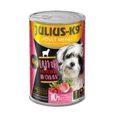 Julius K-9 | Felnőtt kutyáknak | Konzerv | Bárány és csipkebogyó - 1240 g kutyaeledel