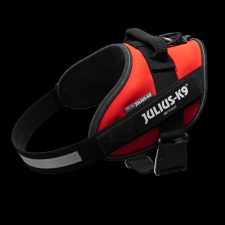  Julius K-9 IDC® Powerhám felirattal, méret 0 piros nyakörv, póráz, hám kutyáknak