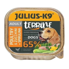 Julius K-9 Julius-K9 Dog Terrine Adult Poultry&amp;Zucchini, spirulina - nedveseledel (szárnyas,cukkini) felnőtt kutyák részére (150g) kutyaeledel