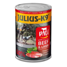 Julius K-9 JULIUS - K9 paté beef and liver - nedveseledel (marha,máj) felnőtt kutyák részére (400g) kutyaeledel