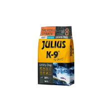Julius K-9 Julius K-9 Grain Free Adult Utility Dog - Salmon & Spinach 3 kg (311258) kutyaeledel