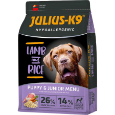  Julius K-9 Puppy &amp; Junior Hypoallergenic Lamb &amp; Rice 3kg kutyaeledel