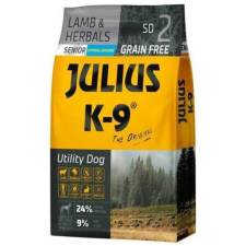 Julius K-9 Utility Dog Senior Hypoallergenic Lamb & Herbals 10kg kutyaeledel