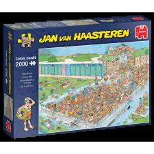  Jumbo Jan Van Haasteren medencés kirakó 2000 darabos puzzle, kirakós