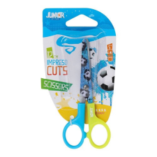 Junior Olló Impreso Junior cuts football, 12 cm iskola olló