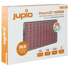 Jupio Power LED 160 RGB + beépített PowerVault (JPL160RGB) videó lámpa
