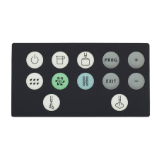 Jura X7 nyomógomb fólia kávéfőző kellék