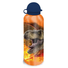 Jurassic World alumínium kulacs sárga 500ml kulacs, kulacstartó