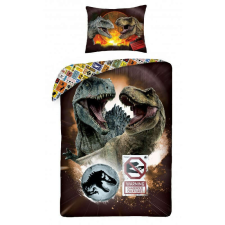 Jurassic World Dangerous Creatures ágyneműhuzat 140×200cm, 70×90 cm lakástextília