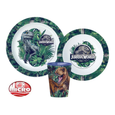 Jurassic World mikrózható műanyag étkészlet babaétkészlet
