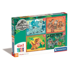 Jurassic World On the Loose 4 az 1-ben puzzle Clementoni puzzle, kirakós