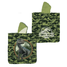  Jurassic World strand törölköző poncsó 60x120 cm babatörülköző, kifogó