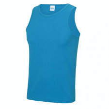 Just Cool Férfi Just Cool JC007 Cool vest -S, Sapphire Blue atléta, trikó