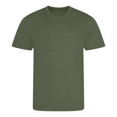 Just Cool JC001 környakas sport férfi póló Just Cool, Earthy Green-M