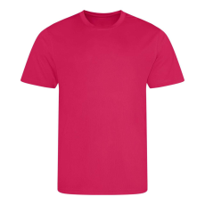 Just Cool JC001 környakas sport férfi póló Just Cool, Hot Pink-3XL