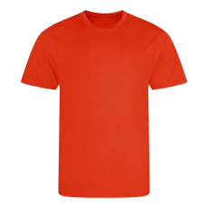 Just Cool JC001 környakas sport férfi póló Just Cool, Orange Flame-XS