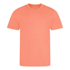 Just Cool JC001 környakas sport férfi póló Just Cool, Peach Sorbet-M