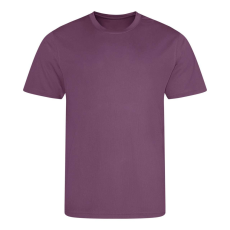 Just Cool JC001 környakas sport férfi póló Just Cool, Plum-2XL