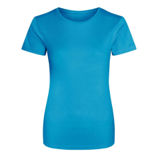 Just Cool JC005 környakas Női sport póló Just Cool, Sapphire Blue-L