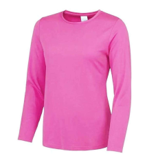 Just Cool JC012 WOMEN'S LONG SLEEVE COOL T XS