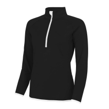 Just Cool JC036 WOMEN&#039;S COOL 1/2 ZIP SWEAT L munkaruha