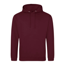 Just Hoods AWJH001 COLLEGE KAPUCNIS PULÓVER XS