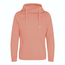 Just Hoods AWJH021 CROSS NECK HOODIE S munkaruha