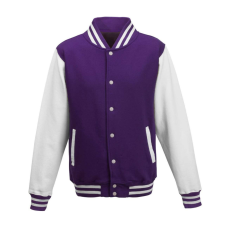 Just Hoods AWJH043 VARSITY JACKET XL munkaruha