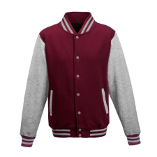 Just Hoods AWJH043 VARSITY JACKET XS munkaruha