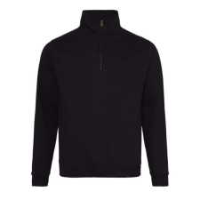 Just Hoods AWJH046 SOPHOMORE 1/4 ZIP SWEAT M munkaruha